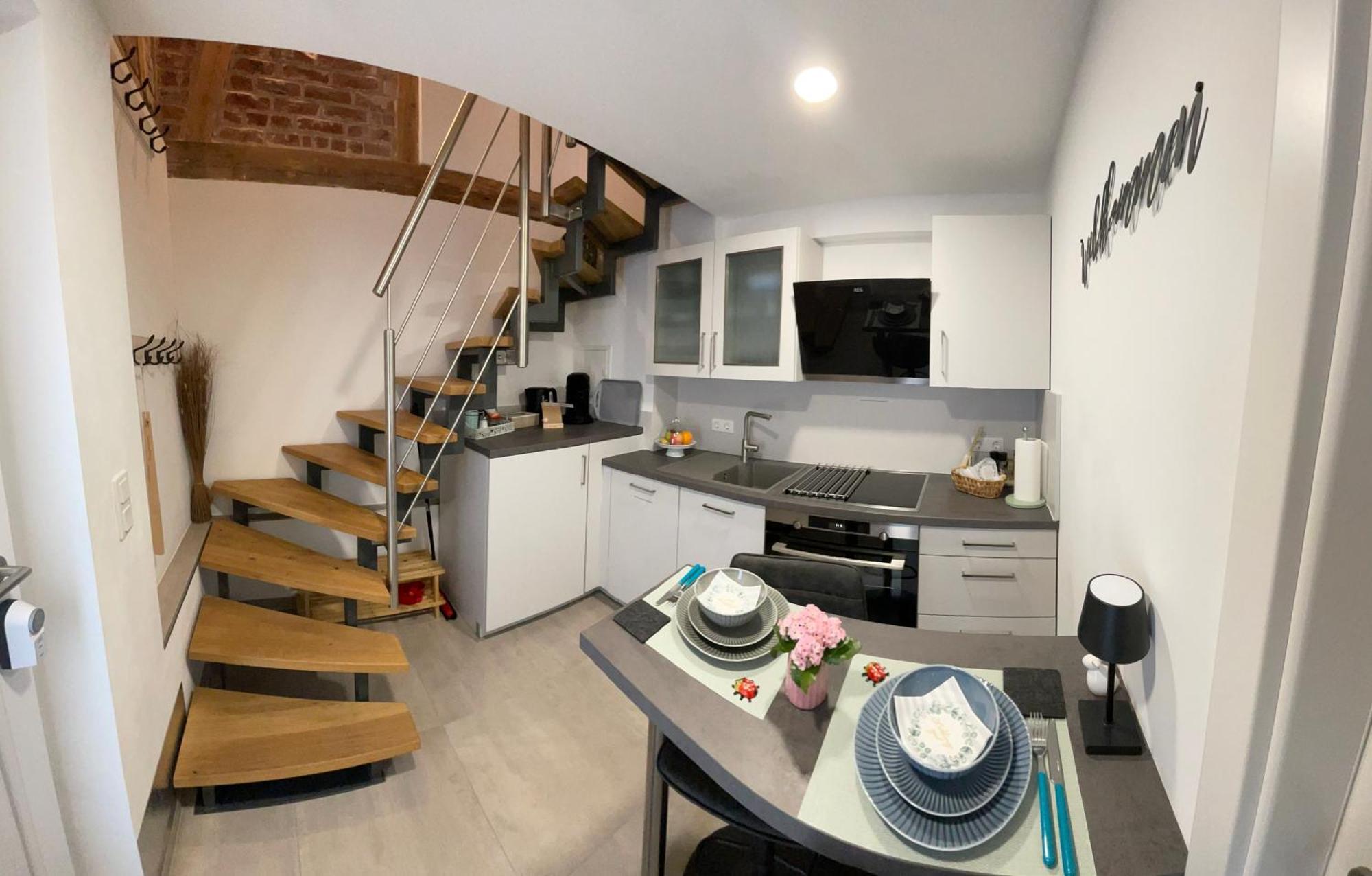 Charmantes Luxus Maisonette- Apartement باد هيرسفيلد المظهر الخارجي الصورة